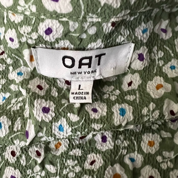 OAT floral button down - Picture 3 of 3